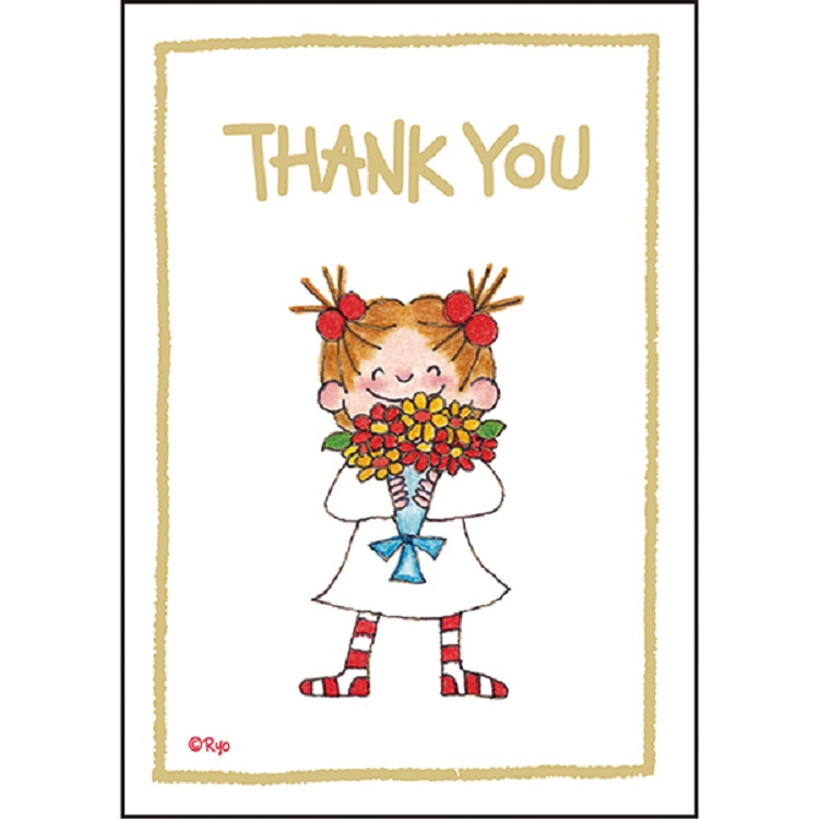 ココちゃん サンキューミニカード RY-1032(RY-1032): ビジター表示商品