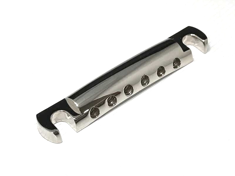 TP-59 Tailpiece Gloss Nickel | Epiphone tailpiece | German Guitar