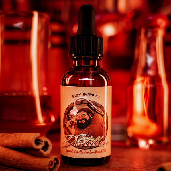 The Distiller - Beard Oil - Mulled Spices, Aged Bourbon, and Deep