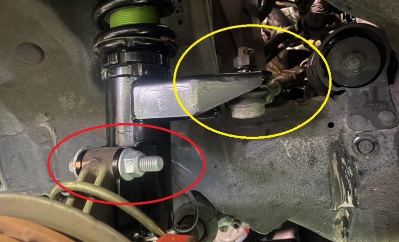 ローダウン用逆刺RCタイロッドエンドセットDC5/EP3｜ゼロファイター