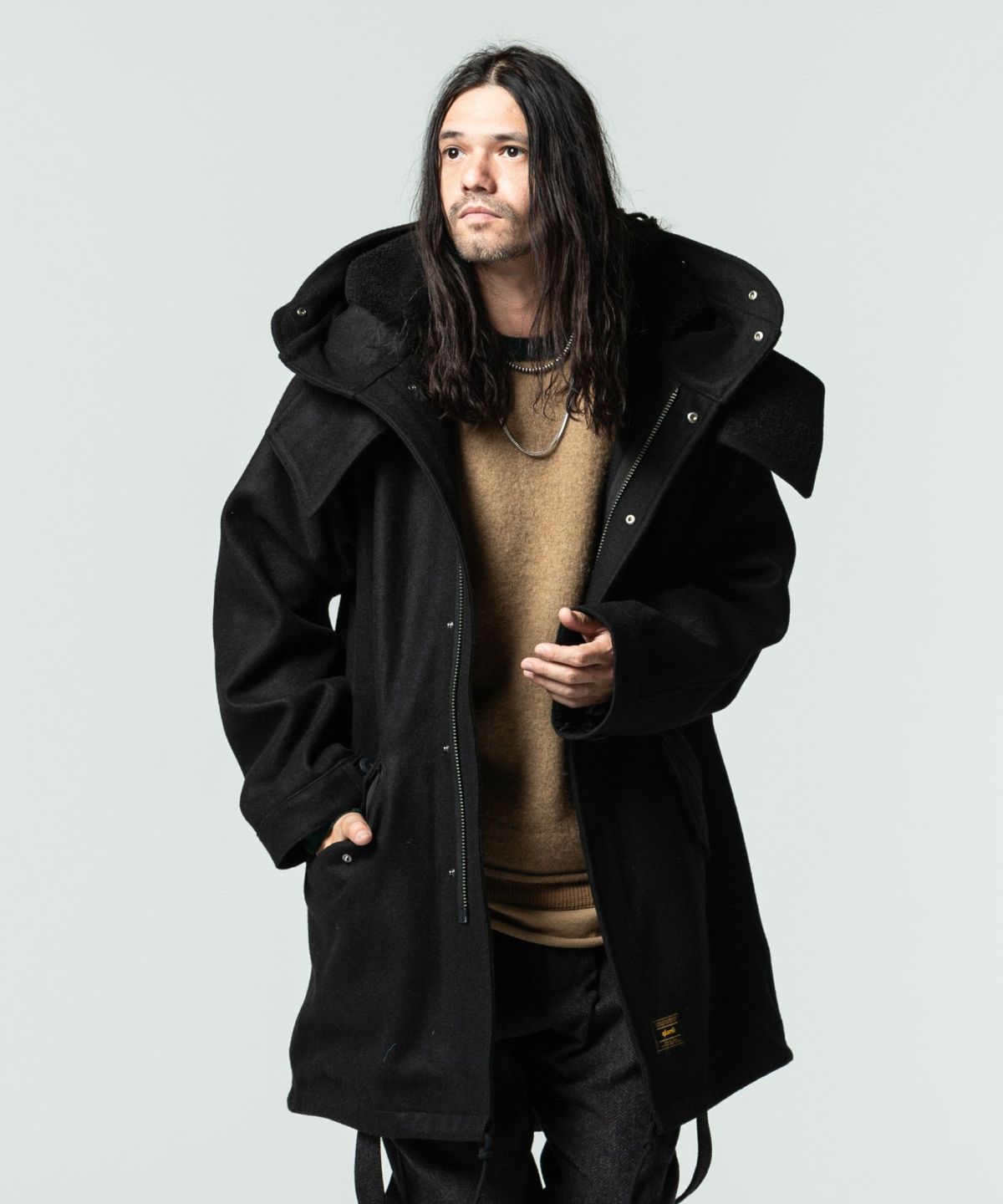 glamb ( グラム ) - GB0321 / JKT10 : Melton mods coat / メルトン