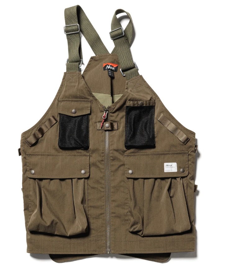NANGA ( ナンガ ) - TAKIBI RIPSTOP FIELD VEST/タキビリップストップ