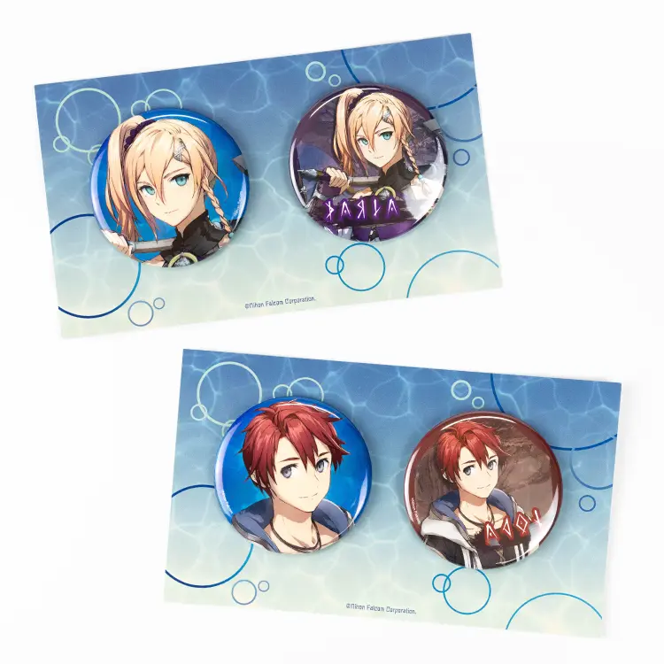 ファルコムショップ | イースX 缶バッジセット 2種