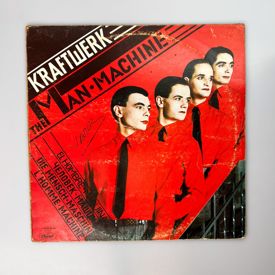 LP. Kraftwerk. The Man•Machine – falsotecho
