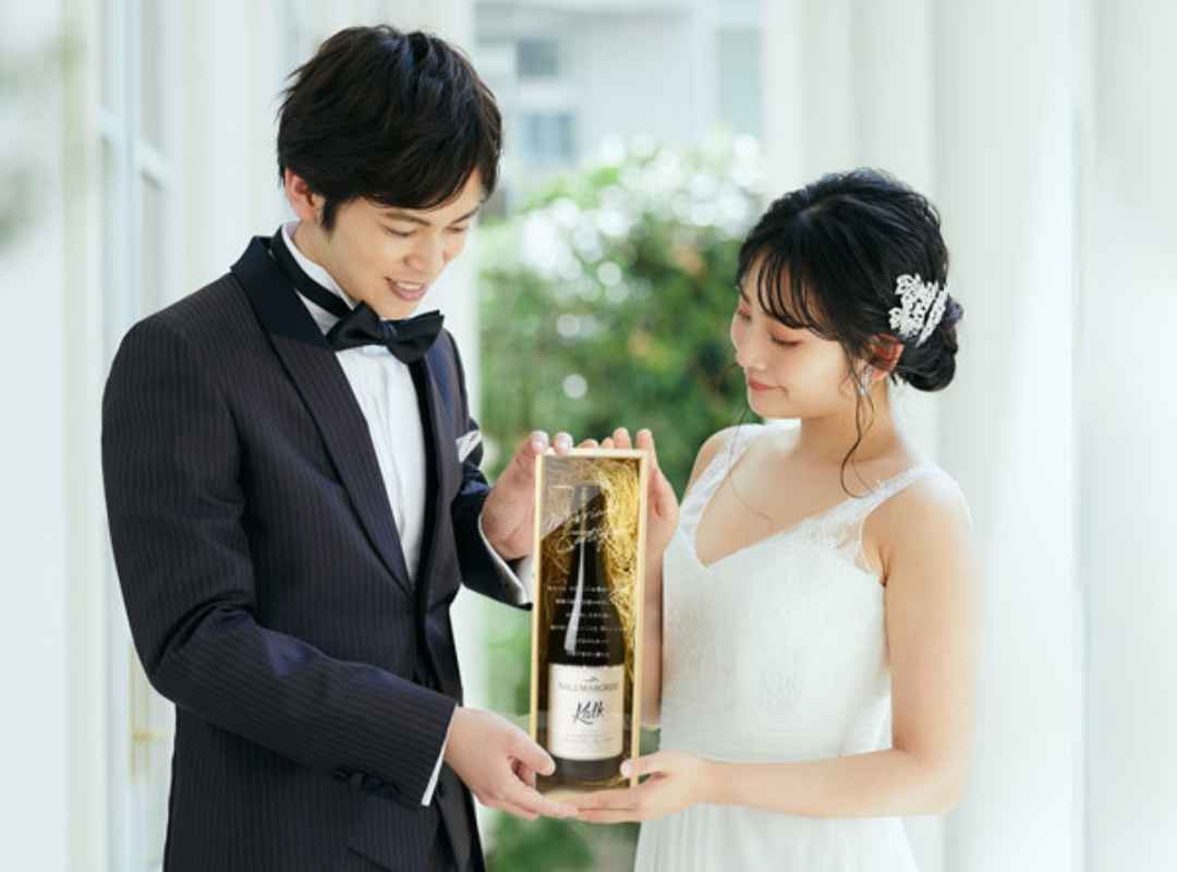 新商品情報 ワインボックスセレモニーにも使える ワイン木箱の結婚証明