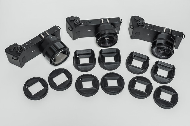 3Dプリンターで製作したカメラアクセサリー第14弾 SIGMA dp1Q&dp2Q用