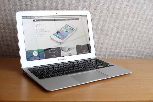 MacBook Air 11インチ（Mid 2013）レビュー | ウケログ