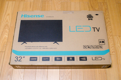Hisenseの32インチテレビ「32K30」を買ってみた – icoro