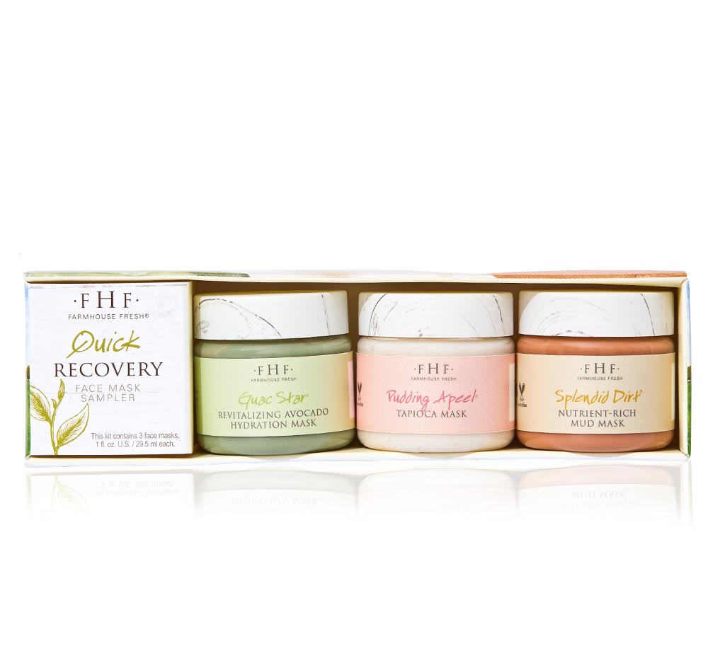 FarmHouse Fresh® Quick Recovery Face Mask Sampler