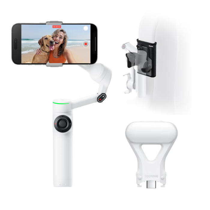 レンタル] Insta360 Flow 2 Pro Vlogキット ホワイト - Rentio[レンティオ]