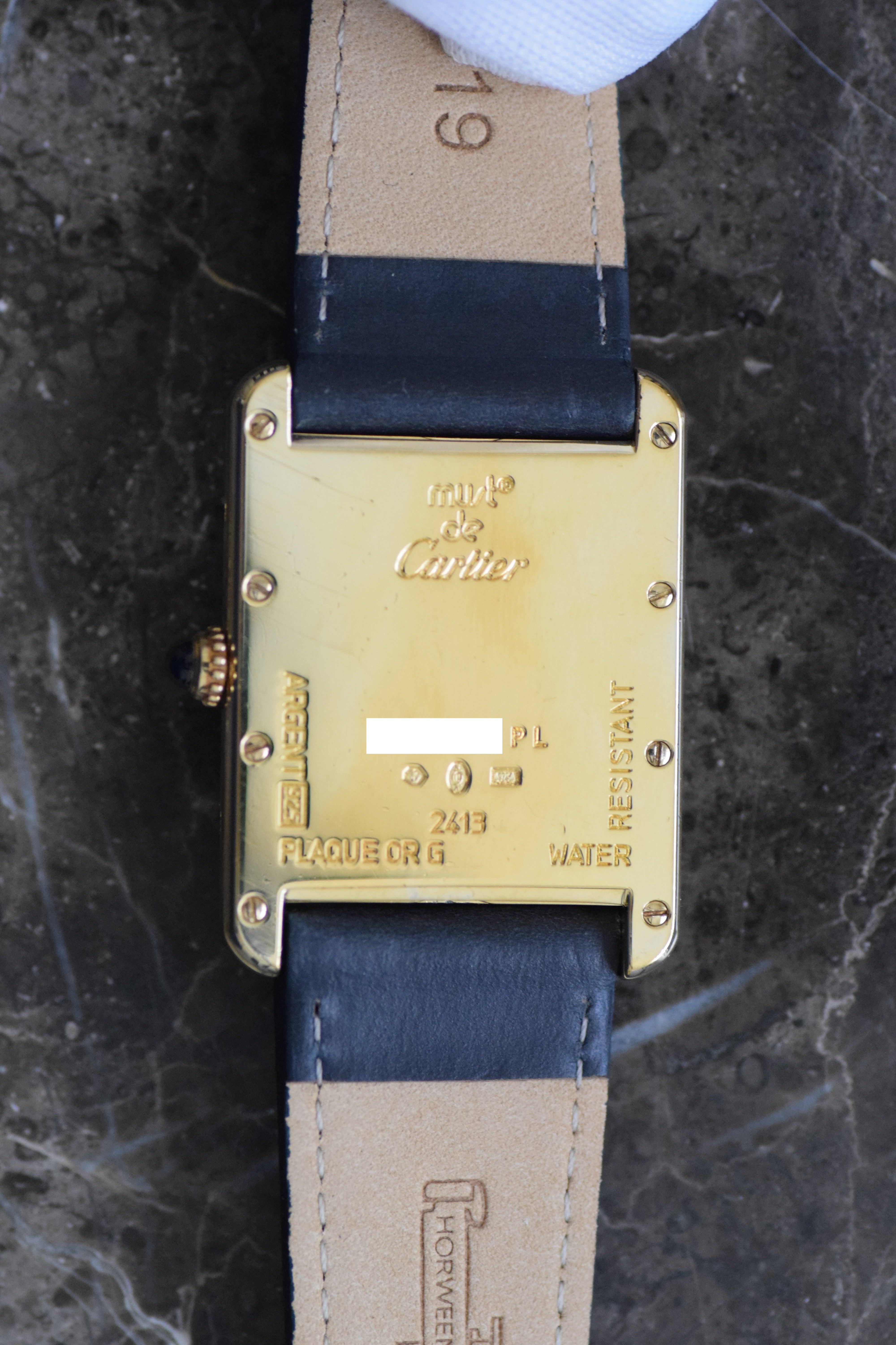 廃盤マスト ドゥ カルティエ タンク ヴィンテージウォッチ アラビア XL