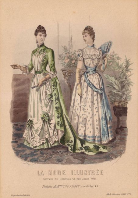 La Mode Illustree - Victorian Fashion Plates
