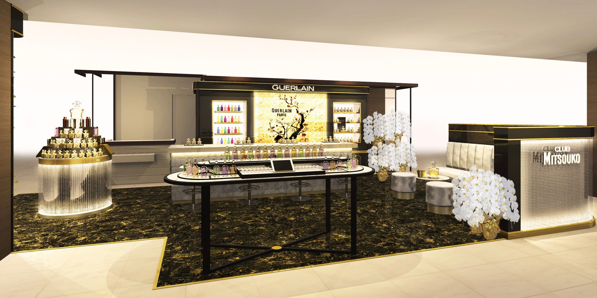 ゲランの名作香水「ミツコ」誕生100周年、ギンザシックスに