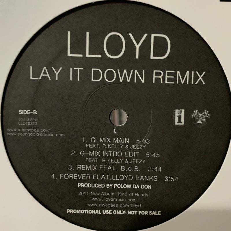 Lloyd - Lay It Down (Remix) (b/w Cupid) (12'') - FATMAN RECORDS