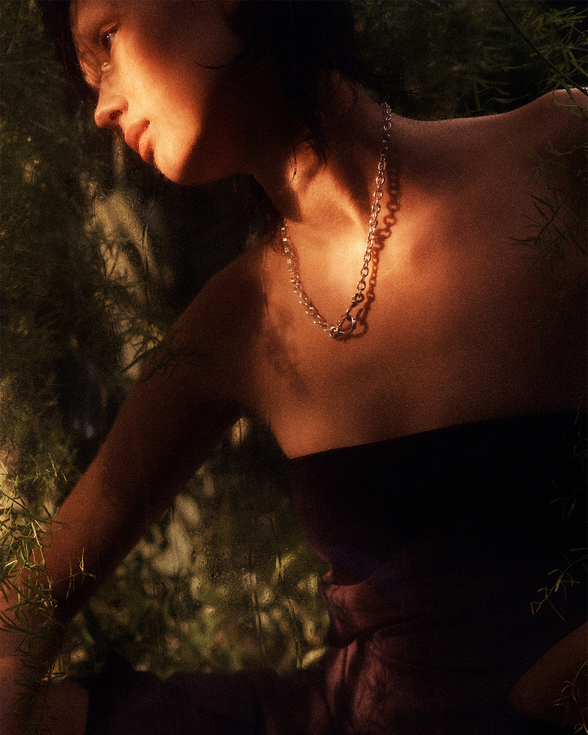 Fern Chain Necklace/Silver | Fauvirame | フォーヴィレイムの公式