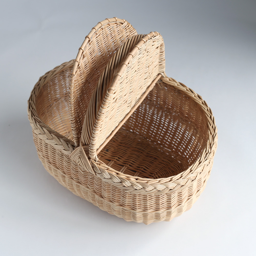 ラトビアのかごの通販（ヤナギの蓋つきバスケット）｜FAVOR（手仕事