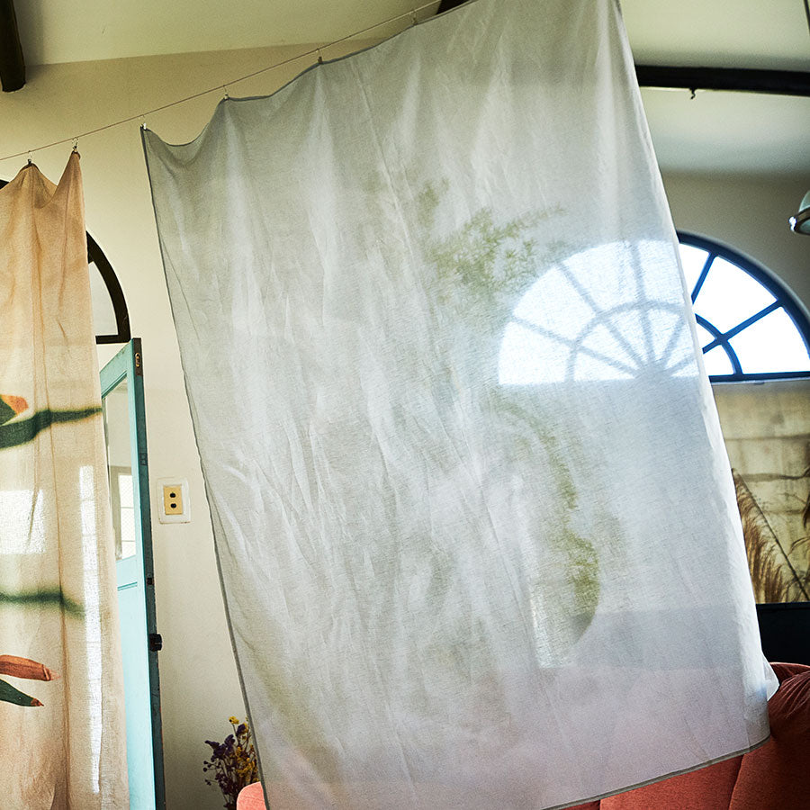 マルチカバー カーテン テーブルクロス | おしゃれ 洗える | 日本製 麻