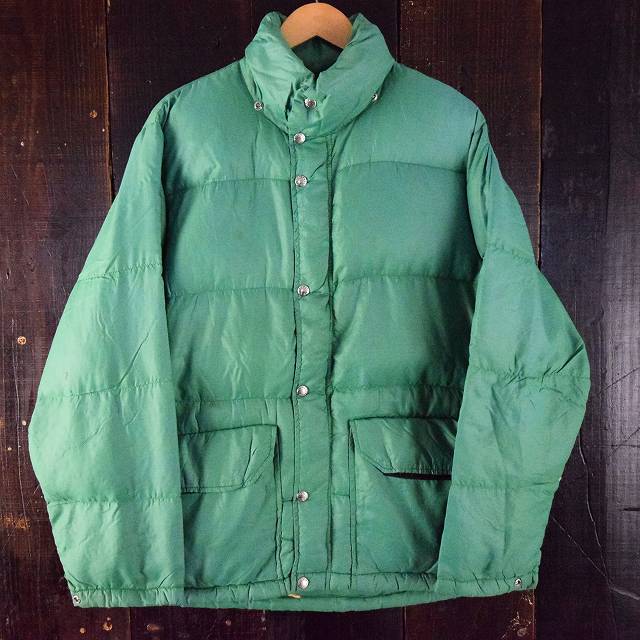 70's THE NORTH FACE 茶タグ ダウンジャケット 70年代 ノースフェイス