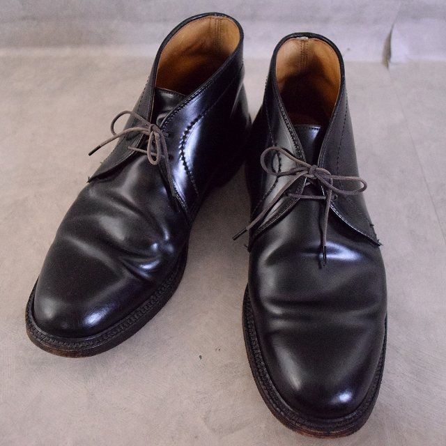 オールデン チャッカブーツ レザー 革靴 黒 ブラック ｜ ビンテージ