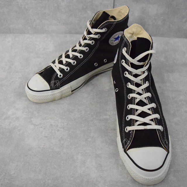 80年代 80s コンバース オールスター アメリカ製 MADE IN USA ブラック