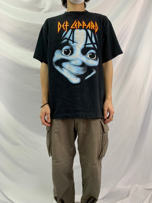 90年代 90s アメリカ製 デフレパード バンT ミュージック 音楽