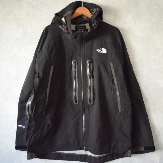 ザノースフェイス 黒 ブラック ジャケット アウトドア サミット
