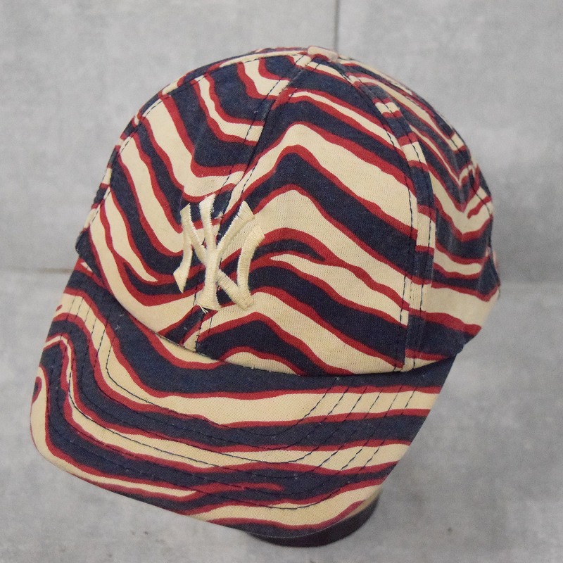 80年代 80s アニマル柄 帽子 メジャーリーグ ニューヨークヤンキース