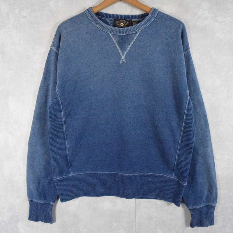 ラルフローレン ダブルアールエル 藍色 トレーナー | ビンテージ古着屋