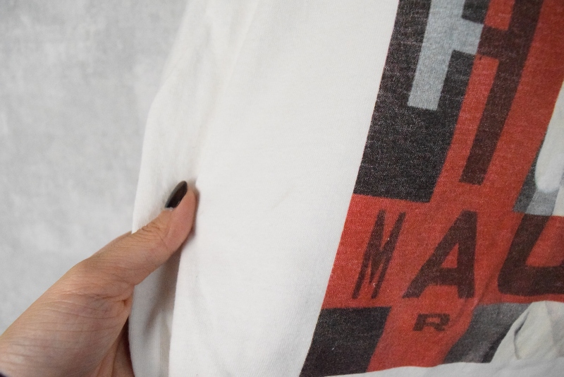 90年代 90s アメリカ製 歌手 音楽 ミュージック 白 ホワイト 半袖