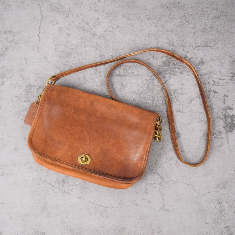 70年代 70s コーチ ブランド オールドコーチ 鞄 かばん 茶色 ブラウン