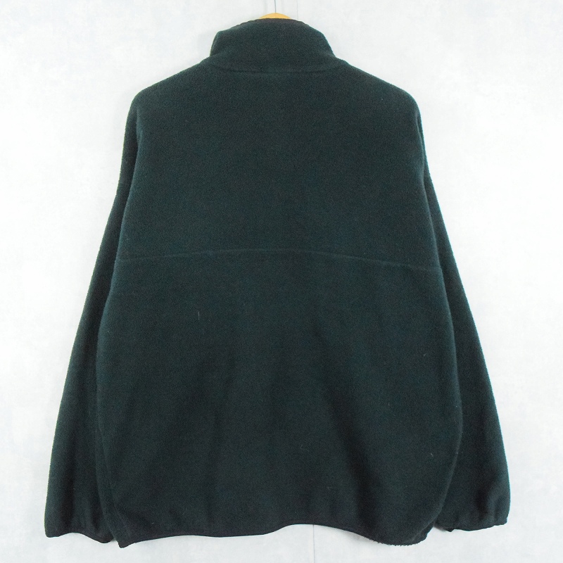 90s 90年代 パタゴニア フリースジャケット シンチラ 深緑 ダーク