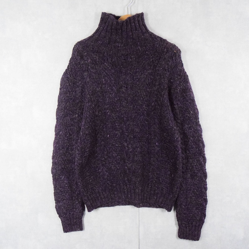 ポロラルフローレン ハイネック ハンドニット 手編 | ビンテージ古着屋