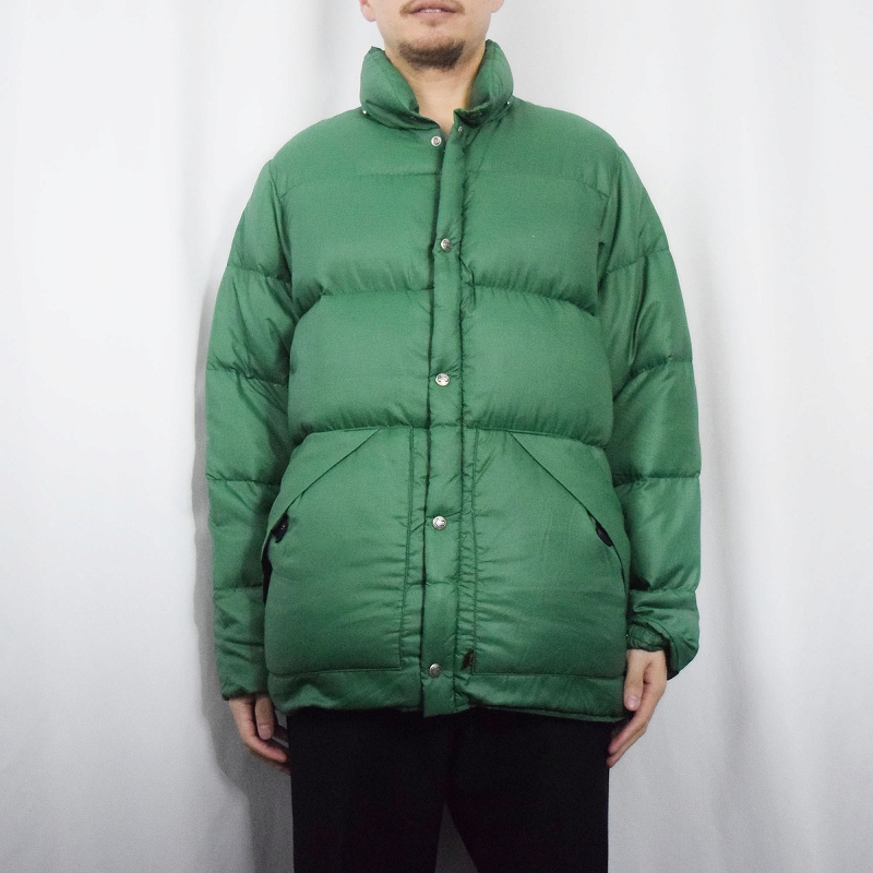 70s 70年代 ウールリッチ 緑 グリーン ダウン | ビンテージ古着屋Feeet