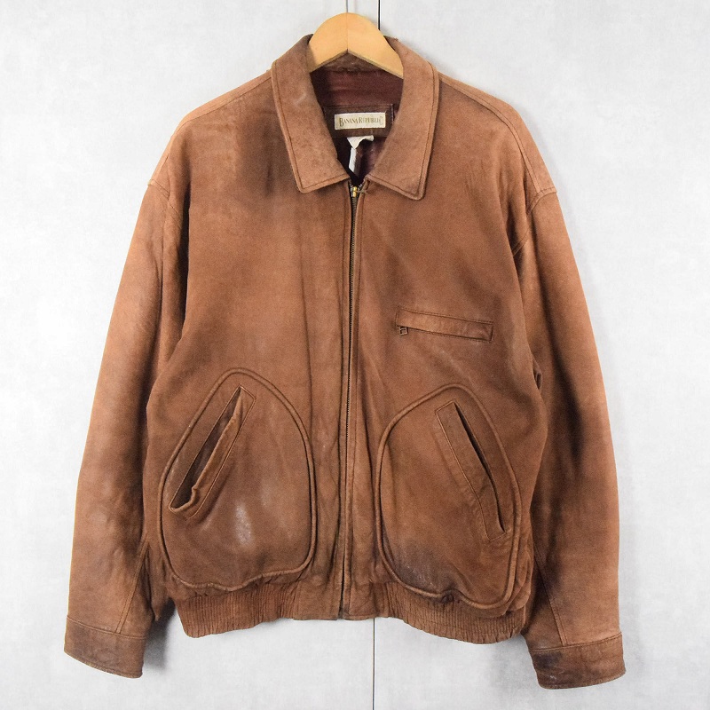 90s 90年代 バナナリパブリック レザー │ヴィテージ古着屋Feeet 通販