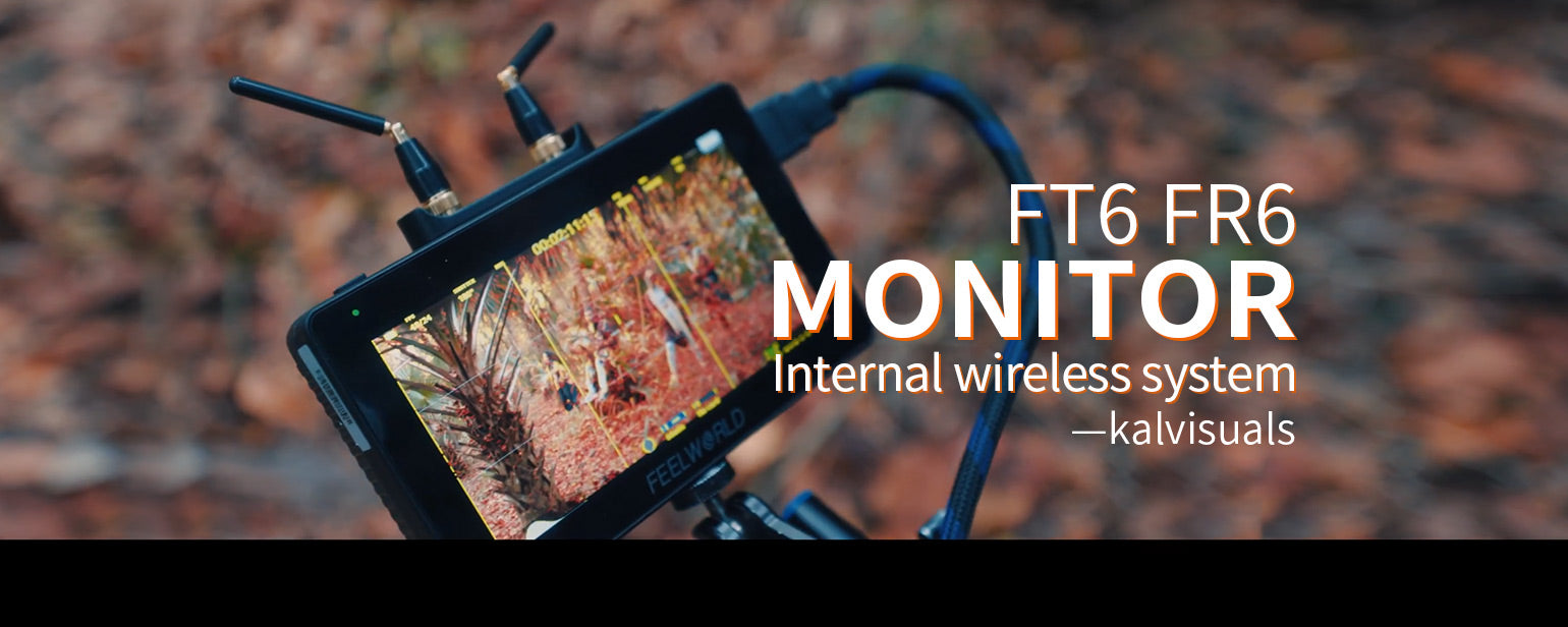 FEELWORLD FT6 FR6 Wireless Transmitter and Receiver Kit Product