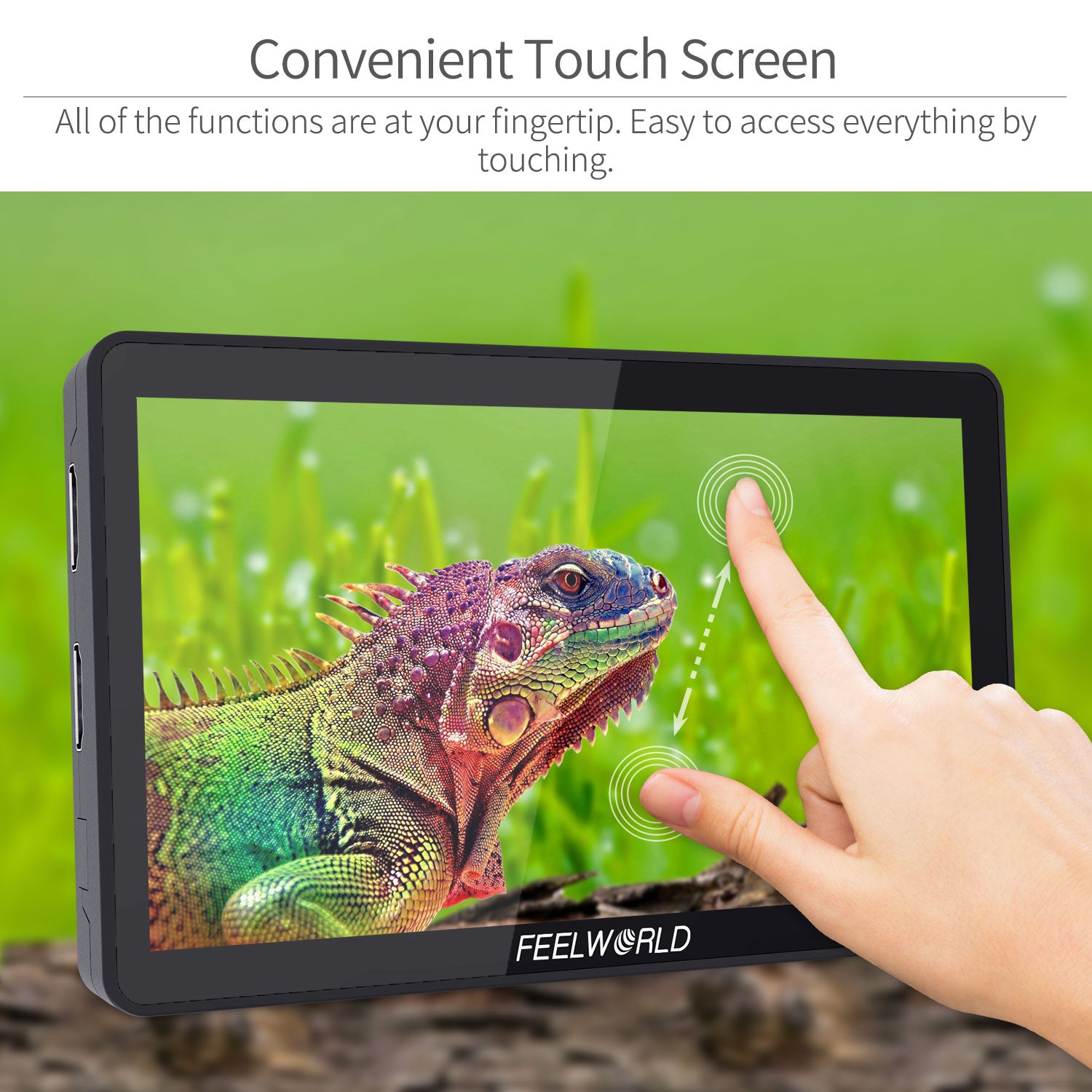 FEELWORLD F6 PLUS 5.5” 3D LUT Touchscreen 4K HDMI Camera Field