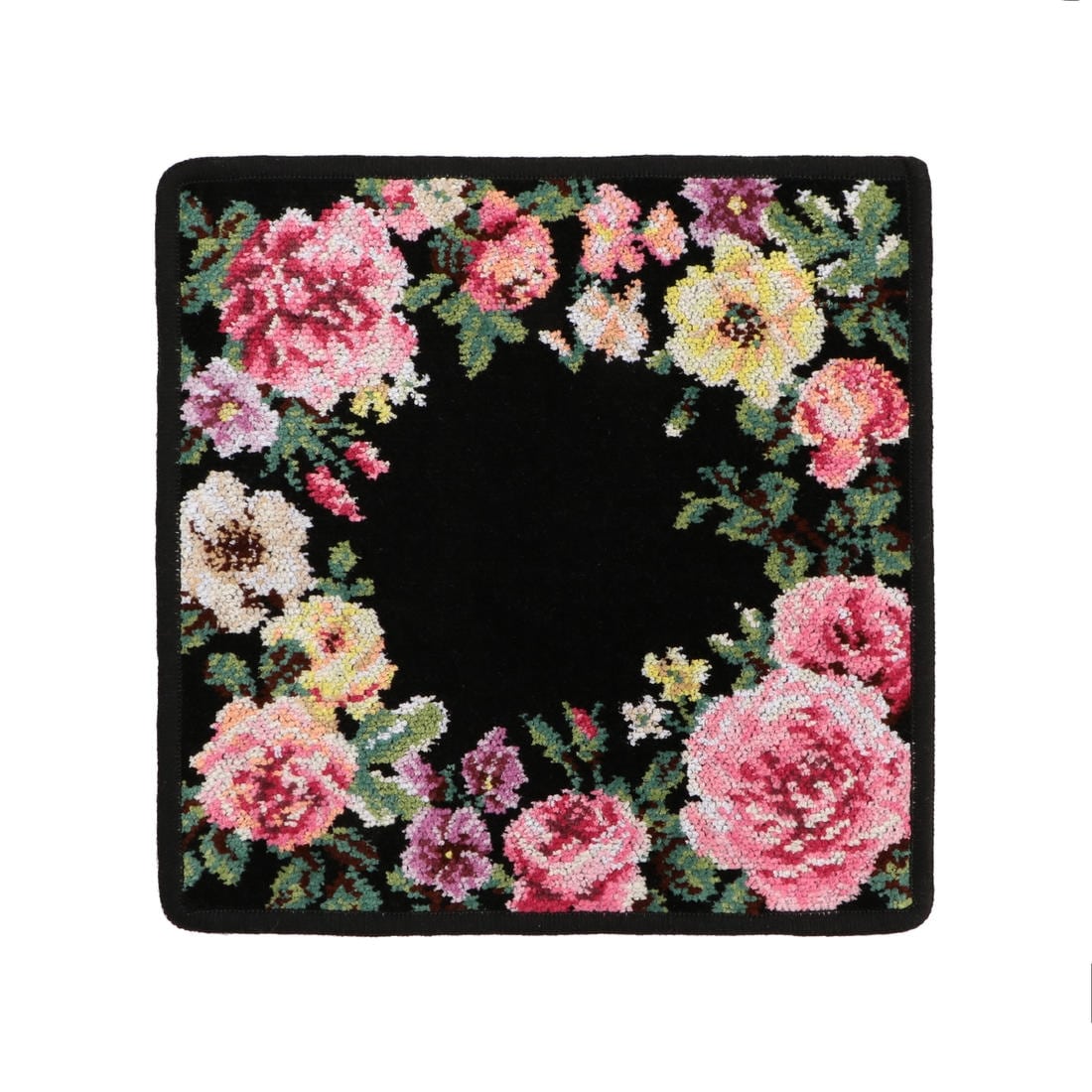 フローラルクラウン ハンカチ(ブラック): FEILER｜フェイラー公式