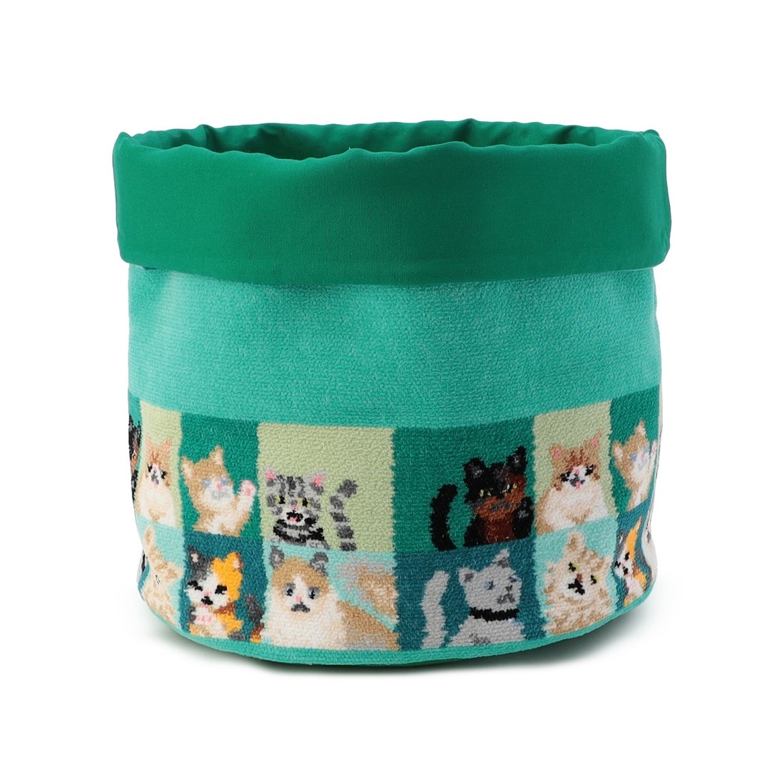 ルック！マイキャット ファブリックバスケット MCT-257092（WEB限定