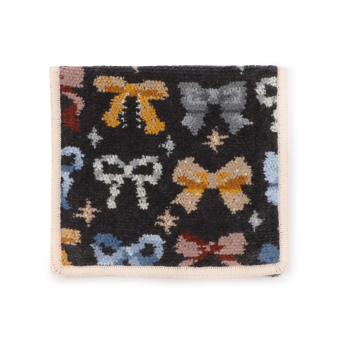 メニーリボンズ ハンカチポーチ(チャコールグレー): LOVERARY BY