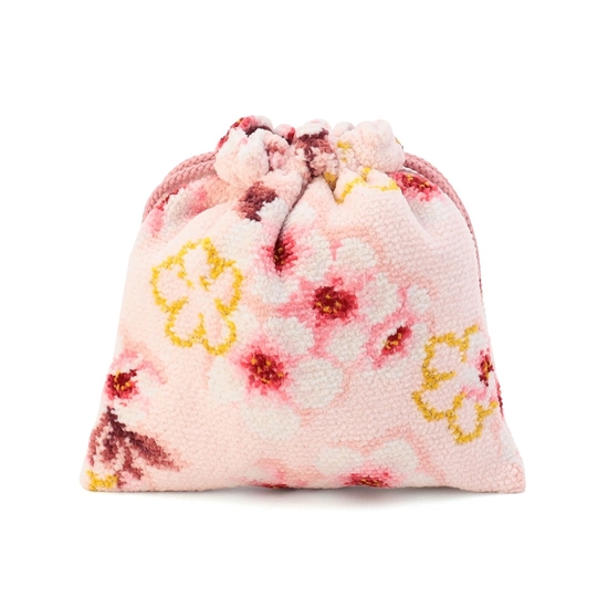 コイザクラ ミニ巾着 KOI-260200(ペールピンク): FEILER｜フェイラー