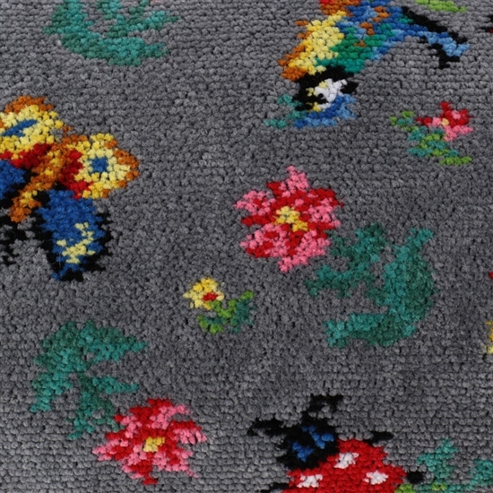 ハイジ クッション HE-191330（WEB限定）(グレー): FEILER｜フェイラー