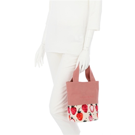 ストロベリードット バッグ L/STD-223014(ピンク): LOVERARY BY FEILER