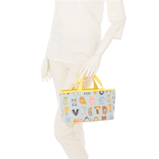 エービーシーズー ベビーカーポーチ L/ABC-257117(ペールブルー