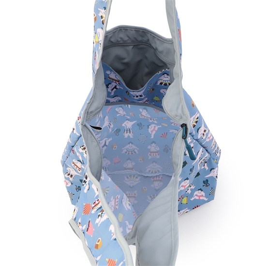 ハッケヨイ 転写バッグ L/HAK-257292(ライトブルー): LOVERARY BY