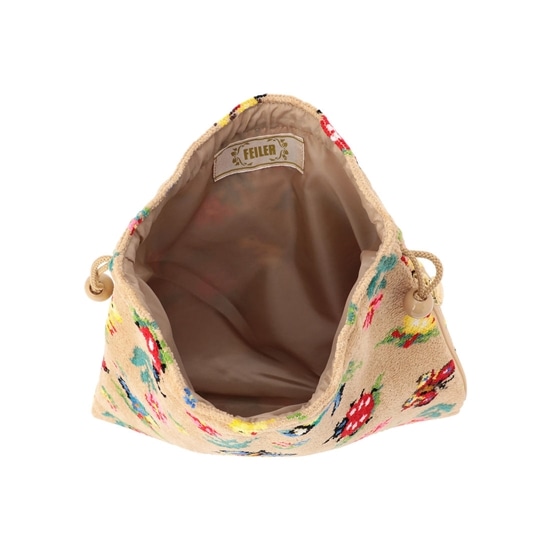 ハイジ 巾着 HE-176005（銀座・WEB限定）(ベージュ): FEILER