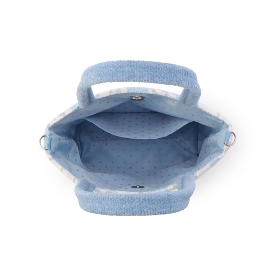 モフモフワンチャン バッグ L/MWC-257369（WEB限定）(ペールブルー