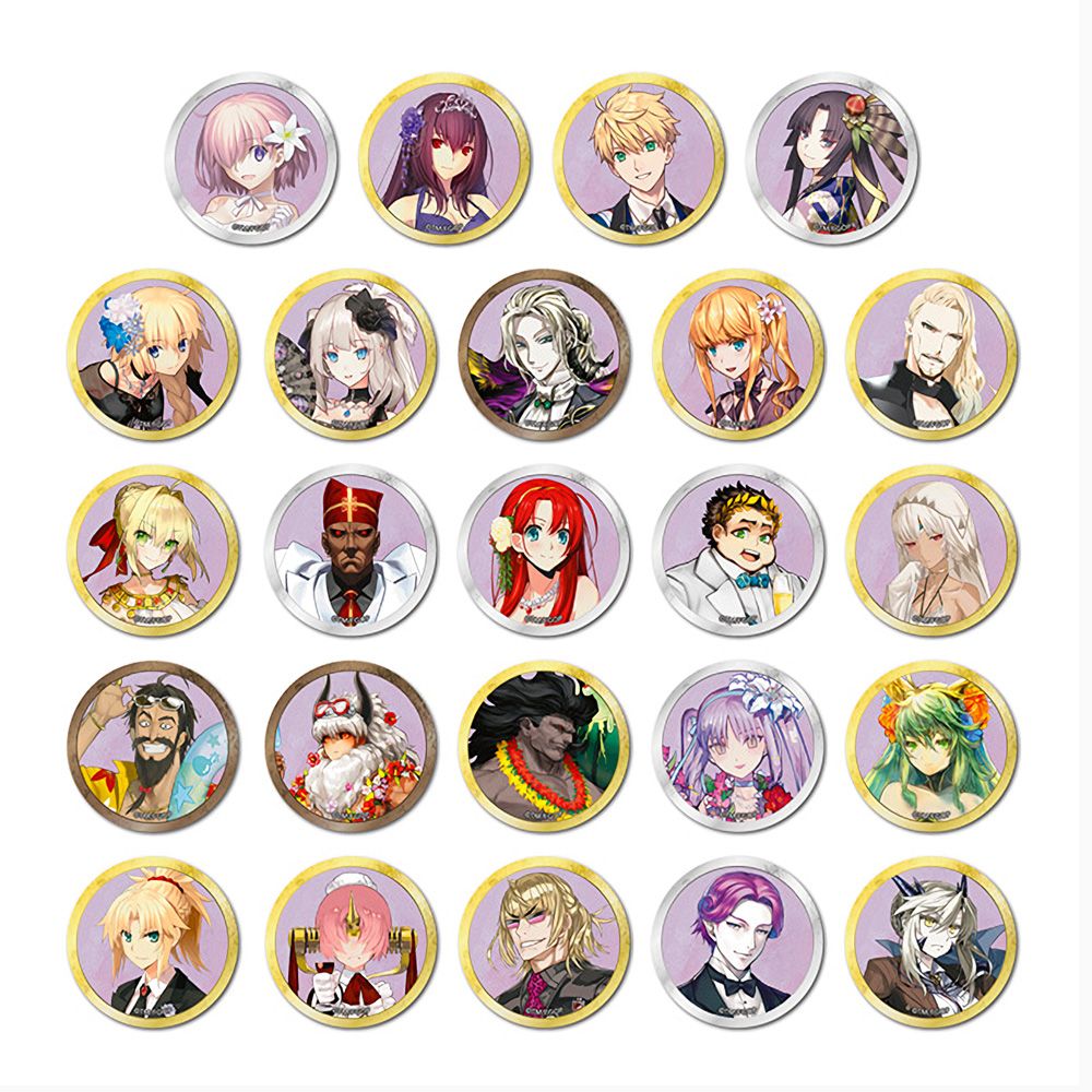 fgo agf ポートレイト 霊基召喚缶バッジ 宮本伊織 FGO 霊基召喚缶