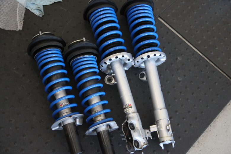 S660 無限ショックとSPOONスプリング取り付け - カー用品持込取り付け