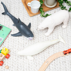 Favorite｜ホホジロザメ ビニールモデル｜愛嬌とリアルな雰囲気が共存