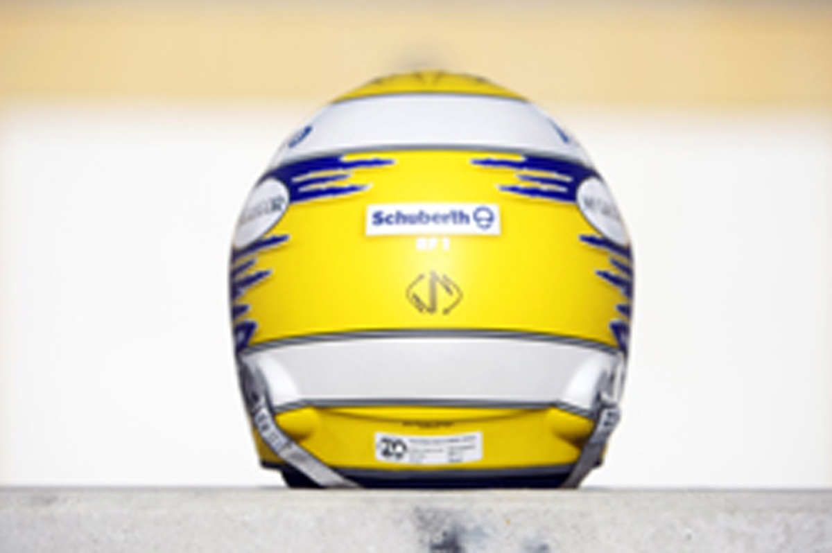 ニコ・ロズベルグ ヘルメット （2008年） 【 F1-Gate .com 】